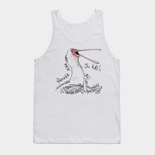 African spoonbill, Lepelaar Tank Top